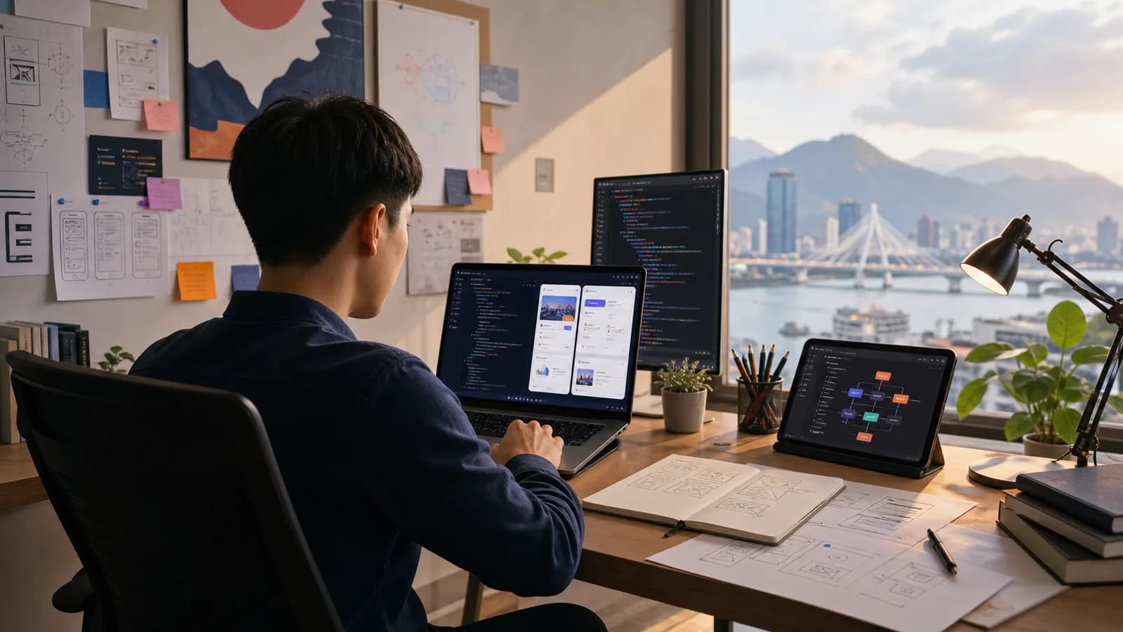 Ba lựa chọn web app mobile app landing page cho startup với decision tree sản phẩm