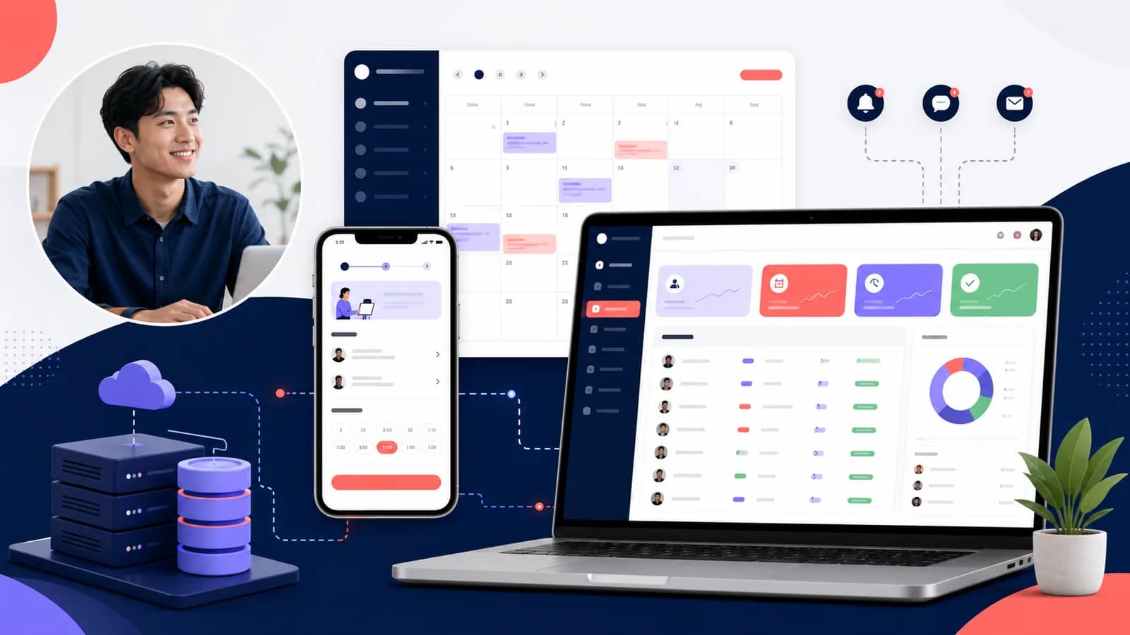 Wireframe UI UX prototype và component library trước khi code sản phẩm web app